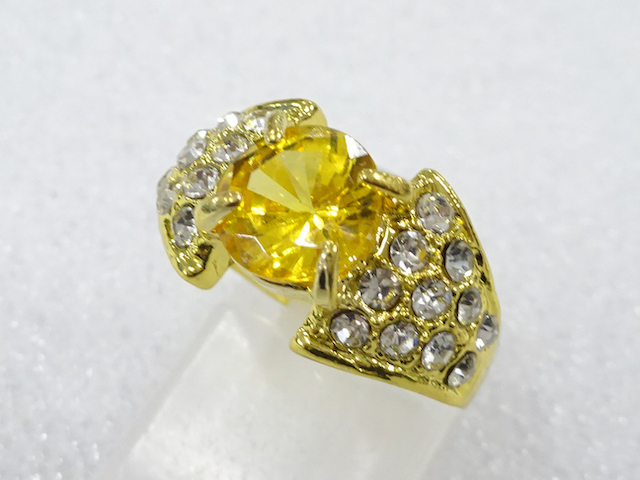 色石　指輪(10号)